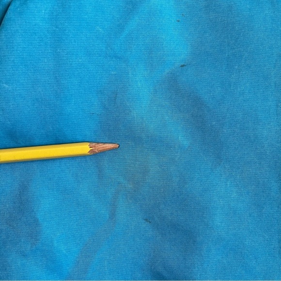 Guess Men’s Fluid Nylon Parka Coat Jacket Size XXL Blue Shore Zip Snap Hoodie - Picture 16 of 16